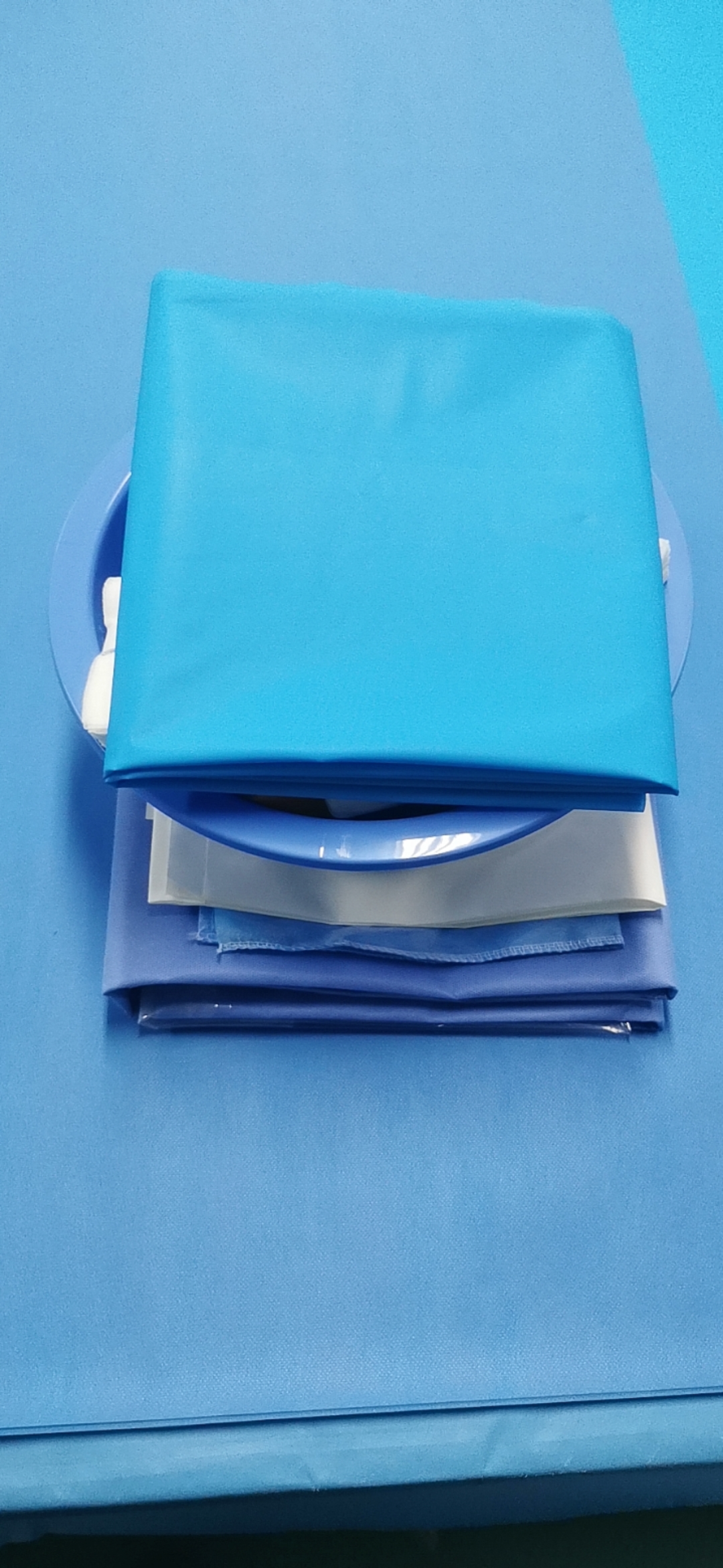 SMS Ophthalmic Drape With Pouch ISO FDA Disposable Eye Drape
