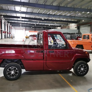 Electr guida a destra in vendita camioncino elettrico a bassa velocità 4 ruote recinzione Mini camion auto usate camioncini 4x4 manuale - Product Image 2