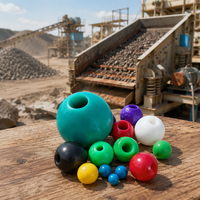 Billes en silicone solide industrielles (2 mm à 60 mm) pour tamis vibrants ; Billes en silicone haute élasticité pour machines de nettoyage des céréales