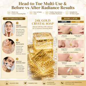 Jabón Sólido Artesanal <span class=keywords><strong>de</strong></span> Oro 24K <span class=keywords><strong>de</strong></span> Marca Privada, Jabón <span class=keywords><strong>Facial</strong></span> para el Tratamiento del Acné y Blanqueamiento <span class=keywords><strong>de</strong></span> la Piel - Product Image 5