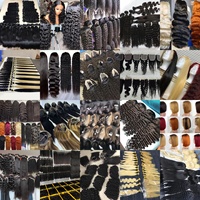 Lots de Cheveux Indiens Bruts Kinky Straight en Gros – Fournisseurs de Mèches de Cheveux Alignées avec les Cuticules, Double Trame, Extensions de Cheveux Humains