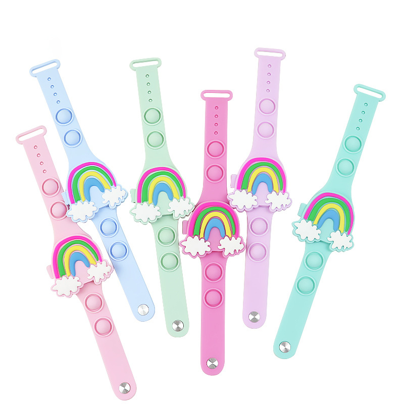 Nuvola arcobaleno-solida con flip