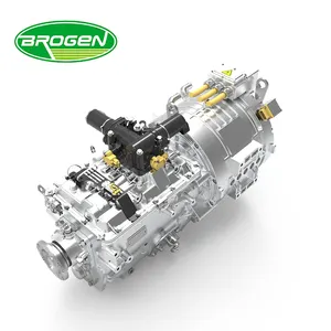 Brogen 140kw OEM poros ev belakang kecepatan tinggi truk listrik pmsm ac sistem penggerak motor untuk truk komersial