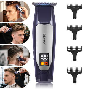 Tondeuse à cheveux électrique pour homme Hatteker HT-6115 avec écran numérique, compacte et portable, idéale pour les voyages - Product Image 2