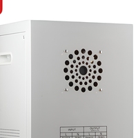 Stabilisateur de tension monophasé 10 KVA à commande entièrement automatique, sortie réglable, écran LCD pour applications de centre de données