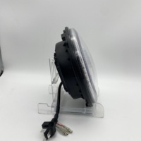 HEPAI Lampu Depan Mobil Led 7 Inci 55W, Lampu Depan Mobil Sorot Rendah Tinggi