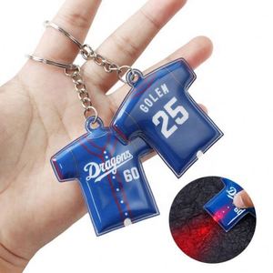 Porte-clés LED en PVC souple personnalisé, design mignon et tendance, avec logo personnalisé, mousquetons promotionnels – Grande Vente - Product Image 5