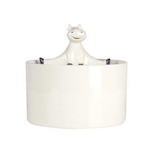 Fontaine à eau pour chat en céramique, grande capacité, bol à eau circulante automatique pour chats, distributeur d'eau pour animaux de compagnie - Product Image 5