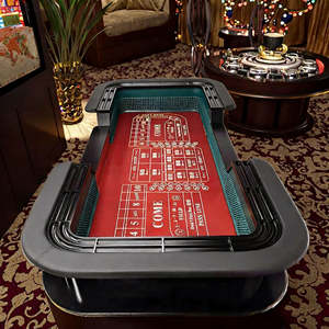 Table de Craps Professionnelle Qualité Casino Portable avec Design Personnalisé, Éclairage et Motif Personnalisable, Caoutchouc – Prix Abordable - Product Image 3