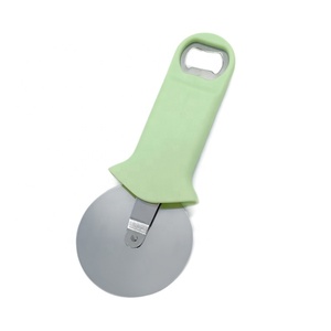 Rueda cortadora de pizza con abrebotellas, cortadores de pizza de acero inoxidable Premium, utensilios de cocina - Product Image 4