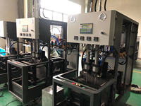 Machine de soufflage de bouteilles PET semi-automatique à remplissage à chaud à 2 cavités |   Préforme cristallisée |   PLC |   CE |   Jus