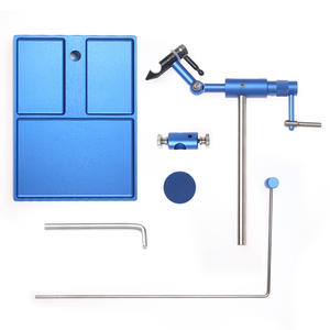 Étau <span class=keywords><strong>de</strong></span> montage <span class=keywords><strong>de</strong></span> <span class=keywords><strong>mouches</strong></span> rotatif en acier inoxydable, outil <span class=keywords><strong>de</strong></span> pêche à la mouche <span class=keywords><strong>pour</strong></span> la pêche en ruisseau, équipement <span class=keywords><strong>pour</strong></span> la fabrication <span class=keywords><strong>de</strong></span> <span class=keywords><strong>mouches</strong></span> et d'appâts artificiels - Product Image 3