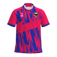 Camiseta de Fútbol Personalizada de Fábrica al por Mayor de Alta Calidad Ystar, Camiseta de Fútbol Transpirable Vintage Sublimada con Diseño de Logotipo Personalizado