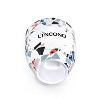 Seau à glace en plastique mini 3L avec logo personnalisé, poignée unique, certifié CE, portable, mignon, coloré, accessoire de bureau pour fêtes, emballé