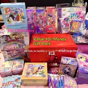 Paquete Combinado Original KaYou My Little para <span class=keywords><strong>Juego</strong></span> de Cartas, Papel con Efecto Arcoíris, Luna Brillante, Raridades, Pinkie Pie - Product Image 1