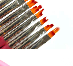 8pcs/set French Style Sawtooth <b>Nail</b> Brush Pen Petals <b>Nail</b> <b>Tool</b> for Color Drawing Flower Pen Design - Product Image 2