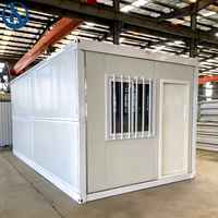 Maison préfabriquée à installation rapide, conteneur de 20 pieds ou 40 pieds, structure en acier durable |   Maison Modulaire Écologique pour Bureau et Habitation