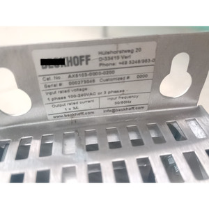 Unidad AX5103 DRIVE AX5103-0000-0200 AX5103-0000-0200 - Product Image 6