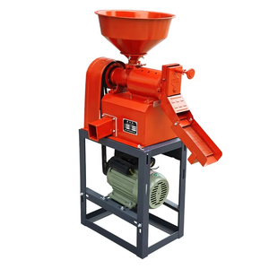 Kleine huishoudelijke rijstschilmachine met trilzeef voor het verwijderen van stenen en insectenbestrijding - Product Image 1