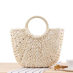 <span class=keywords><strong>Las</strong></span> mujeres bolso de mano grande bolsa de hombro bolsa de verano <span class=keywords><strong>las</strong></span> mujeres borla de mimbre bolso trenzado (color) - Product Image 2