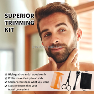 Kit <span class=keywords><strong>de</strong></span> Croissance <span class=keywords><strong>de</strong></span> <span class=keywords><strong>Barbe</strong></span> Personnalisé avec Logo OEM, Huile à <span class=keywords><strong>Barbe</strong></span> Biologique Naturelle, Kit <span class=keywords><strong>de</strong></span> Lissage <span class=keywords><strong>de</strong></span> <span class=keywords><strong>Barbe</strong></span> pour Hommes, Ensemble <span class=keywords><strong>de</strong></span> Soins <span class=keywords><strong>de</strong></span> Toilettage - Product Image 4