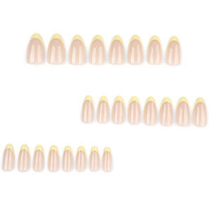 3926 Elegantes <span class=keywords><strong>Uñas</strong></span> Postizas Color <span class=keywords><strong>Rosa</strong></span> <span class=keywords><strong>Pastel</strong></span> con Punta Francesa, Manicura Suave <span class=keywords><strong>y</strong></span> Chic, <span class=keywords><strong>Uñas</strong></span> Artificiales, Personalizables OEM ODM - Product Image 2