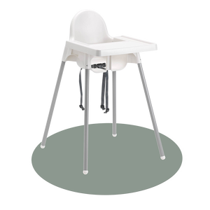 Splat Silicone Floor <strong>Mat</strong> for Under High Chair by HUIXUAN ,Portable Waterproof Anti-Slip Food <strong>Splash</strong> Spill Mess Silicone <strong>Mat</strong> - Product Image 2