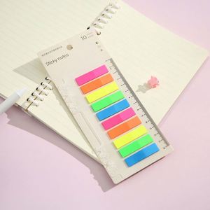 Juego de Notas Adhesivas Transparentes Ultrafinas de Colores, Etiquetas de Índice Estilo INS, Papel PET al por Mayor - Product Image 4