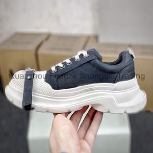 Nouvelle collection 2026 : Baskets décontractées de créateur, antidérapantes, basses, à semelle épaisse, en maille respirante, légères, rehaussantes, pour le printemps - Product Image 4