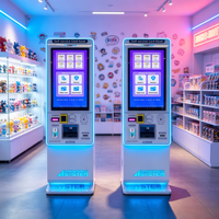 Borne de change de jetons commerciale pour comptoir de caisse d'arcade, distributeur de monnaie en métal en libre-service pour parc d'attractions