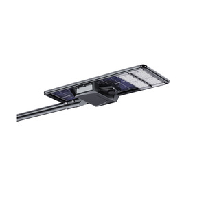 ไฟถนนพลังงานแสงอาทิตย์ 80W LED โมโนซิลิคอน โซลาร์เซลล์ อลูมิเนียมอัลลอยด์ ติดผนัง พร้อมรีโมทคอนโทรล รับประกัน 5 ปี - Product Image 1