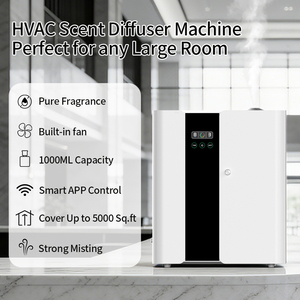 Siweiyi Factory Direct 1000ml HVAC Hotel Scent <b>Diffuser</b> System APP Controlled Metal <b>Aroma</b> Machine with 1 Year Warranty - Product Image 4
