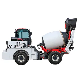 Customized Color Highrich High Output 1500l Diesel Hydraulic 4*4 Self Mixing Mixer Truck