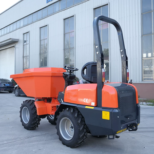 Schnelle Lieferung Selbstladender 1300kg Radkipper Hydraulischer Radkipper für Zuhause Garten-Mini-Gummiradkipper zum Verkauf - Product Image 4