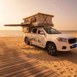 Camionetas Pickup 4x4 con <span class=keywords><strong>Remolque</strong></span> Deslizante de Aluminio, Diseño Plegable e Impermeable de Calidad Premium - Product Image 3