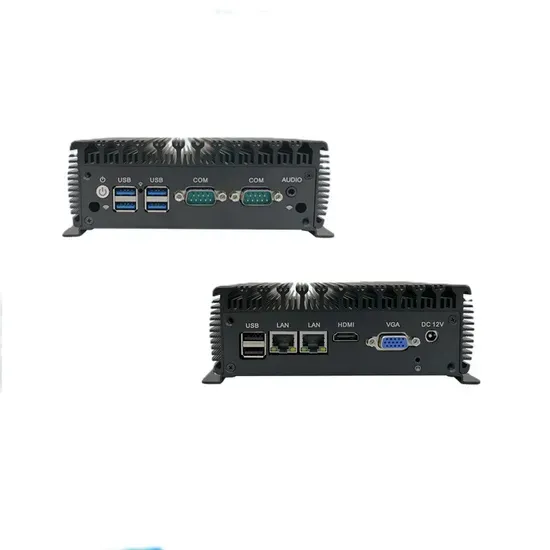Mini Industrial Computer Core I3 I5 Processor Fanless Box Industrial Computer