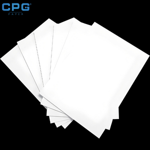 High Brightness Cast Coated Photo <b>Paper</b> 98-100% Whiteness Mirror Like Finish <b>Paper</b> For Luxury Catalogs - Product Image 1