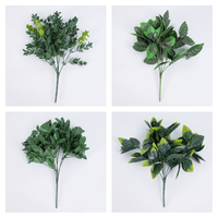 LO-138 Vente en gros de buissons artificiels verts avec certification ignifuge B1 pour les halls d'hôtel et la décoration d'événements