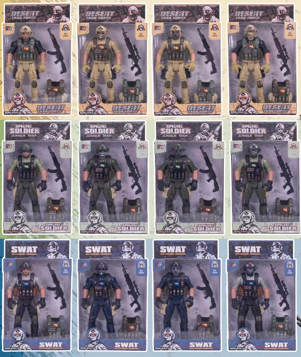 Resolution of Soldiers Aタイプ 6体セット 開封済】Resolution of Soldiers Aタイプ 6体セット