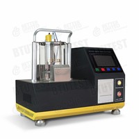 Automatic Asphalt Softening Point Tester, 7" Touch Screen, ASTM D36, EN 1427, Dual Bath 5~160℃, for Modified Asphalt