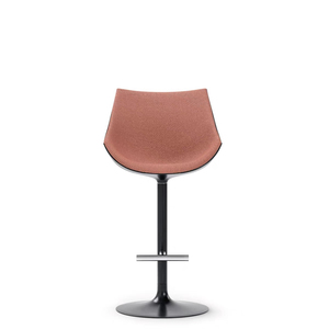 Luz de escritorio de recepción de Hotel de fibra de vidrio moderna del norte de Europa, silla de barra alta giratoria de recepción de Bar transparente de lujo Casina para comedor - Product Image 4