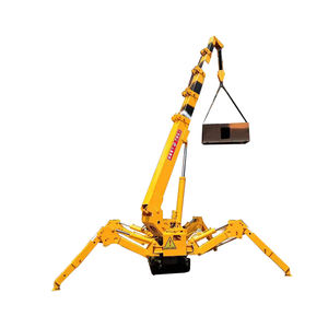 Livraison Gratuite 5 Tonnes 5000kg 5 T mobile <span class=keywords><strong>sur</strong></span> chenilles <span class=keywords><strong>petite</strong></span> <span class=keywords><strong>grue</strong></span> araignée - Product Image 3