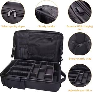 Mochila Multifuncional para Peluquería, Bolsa de Transporte con Múltiples Bolsillos para Herramientas de Peluquería, Mochila de Viaje para Barberos - Product Image 3