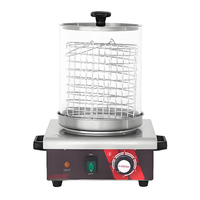 Machine professionnelle de cuisson et de maintien au chaud des saucisses de hot-dog, économe en énergie et avec maintien au chaud pendant 12 heures, pour équipement de stand de rue