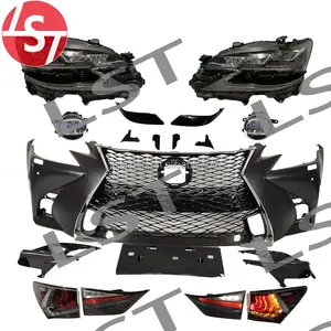 LST factory body kits for LEXUS 2012-2014 GS250 GS350 upgrade 2018 GS200T F SPORT Bumper Grille headlight tail light