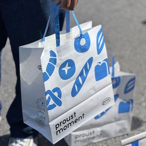 Empaques de Comida Rápida para Llevar, Personalizados con Logotipo, Ecológicos, de Papel Kraft, Impresos en Offset, para Pollo Frito, Hamburguesas, para Restaurantes - Product Image 5