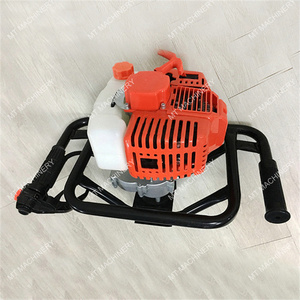 Agricultural Machinery China Wholesale High Efficiency 51.7cc Lowes <b>Post</b> <b>Hole</b> <b>Digger</b> Earth Auger 520 - Product Image 5