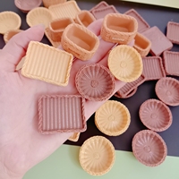 Panier de maison de poupée, panier à jouets, panier miniature en résine, modèles de paniers 3D, 100 pièces