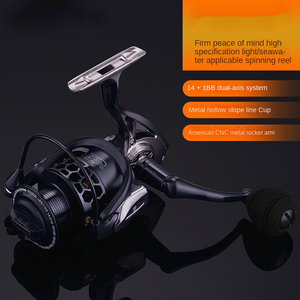 Japón profesional 12 + 1BB 5,2: 1 Relación de engranaje 3000 20 kilos metal mar carrete de <span class=keywords><strong>pesca</strong></span> <span class=keywords><strong>spinning</strong></span> Reel - Product Image 2