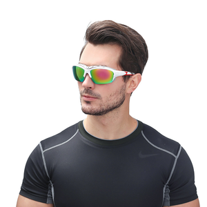 Kính thể thao màu vàng unisex dành cho hoạt động ngoài trời, đạp xe, thời trang, khung PC, in logo tùy chỉnh, bán trực tiếp từ nhà máy, dành cho nam và nữ - Product Image 2